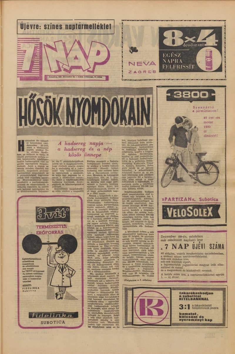7 Nap, 22. évf. 1967. december 22. 52. sz. 1–16. oldal
