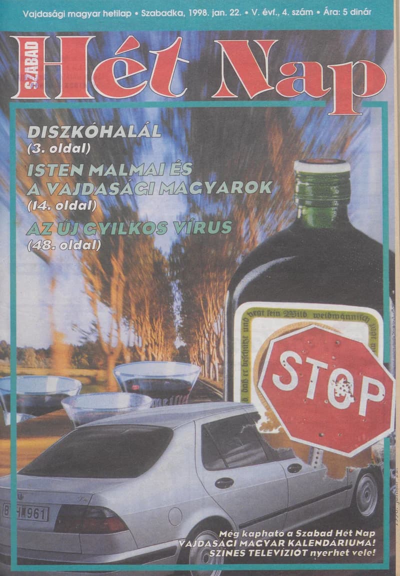 Szabad Hét Nap, 5. évf. 1998. január 22. 4. sz.