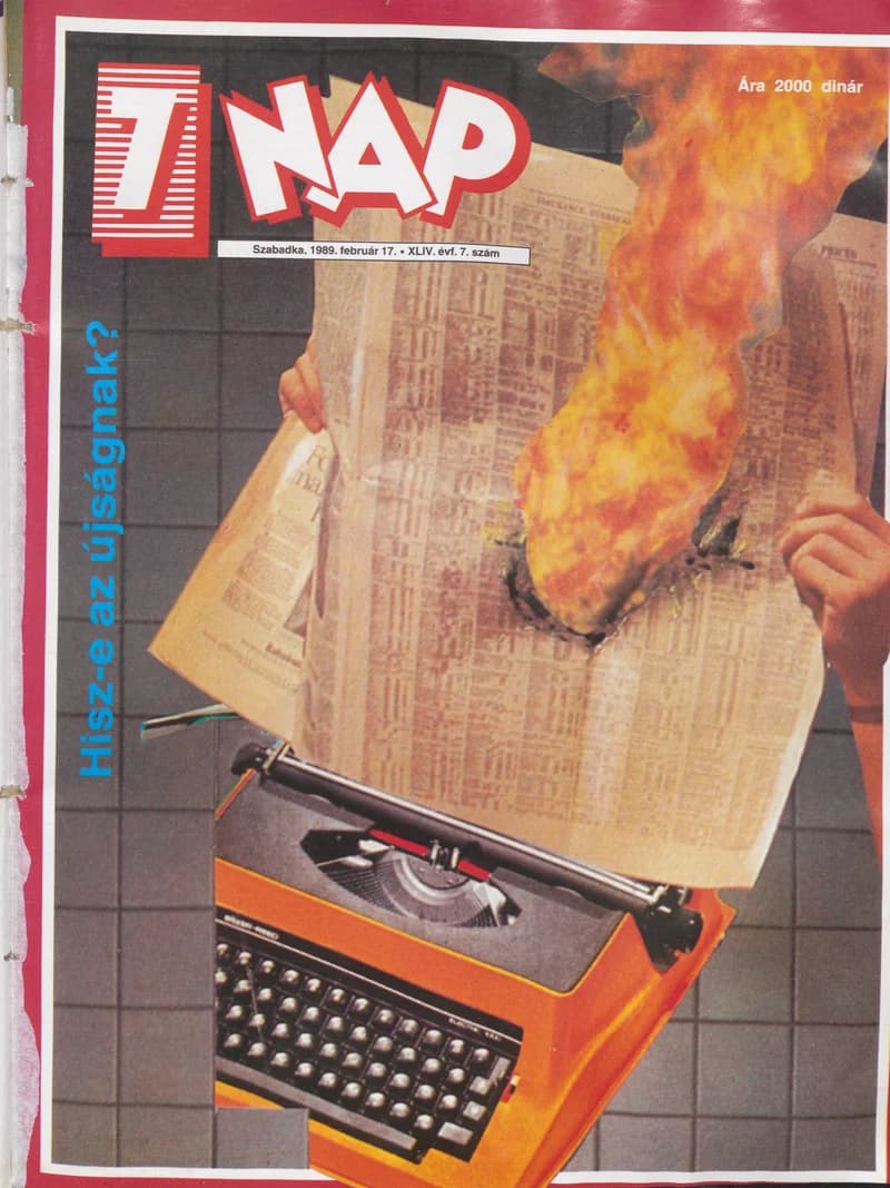 7 Nap, 44. évf. 1989. február 17. 7. sz. 1–68. oldal
