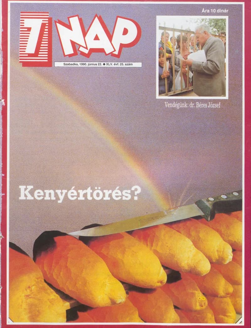 7 Nap, 45. évf. 1990. június 22. 25. sz. 1–68. oldal