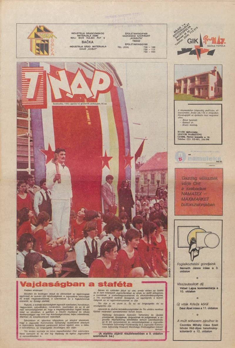 7 Nap, 37. évf. 1982. április 16. 16. sz. 1–16. oldal