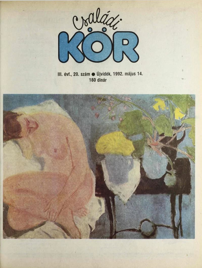 Családi Kör, 3. évf. 1992. május 14. 20. sz.