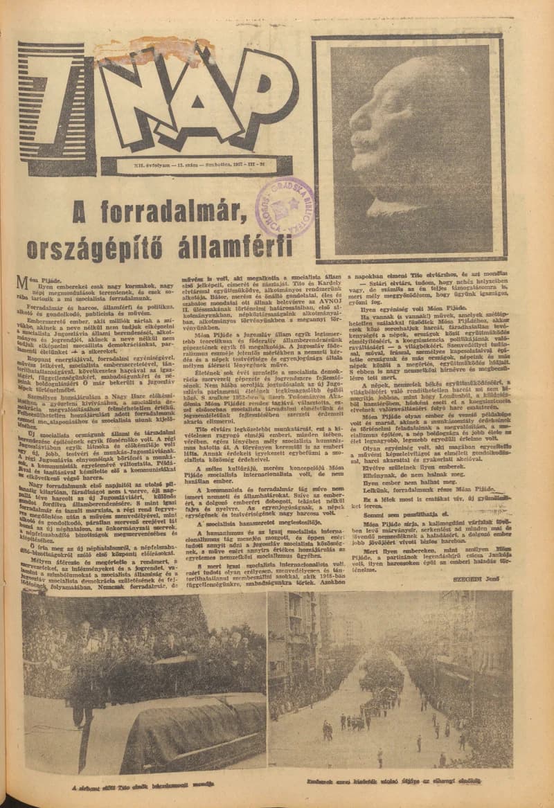 7 Nap, 12. évf. 1957. március 24. 13. sz.