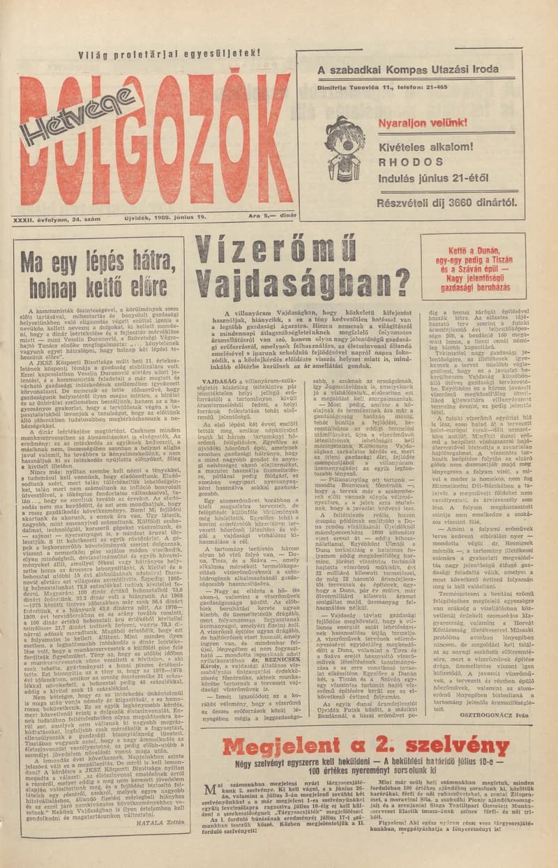 Dolgozók, 34. évf. 1980. június 19. 24. sz.