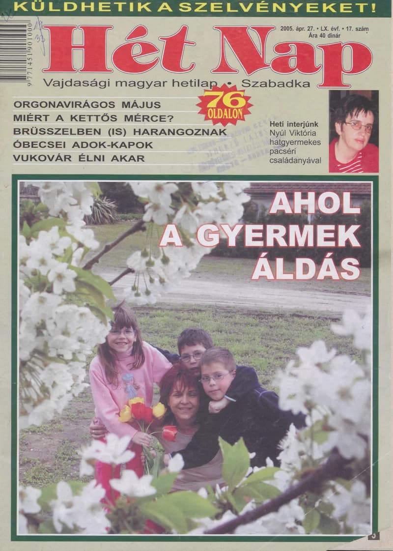 7 Nap, 60. évf. 2005. április 27. 17. sz.