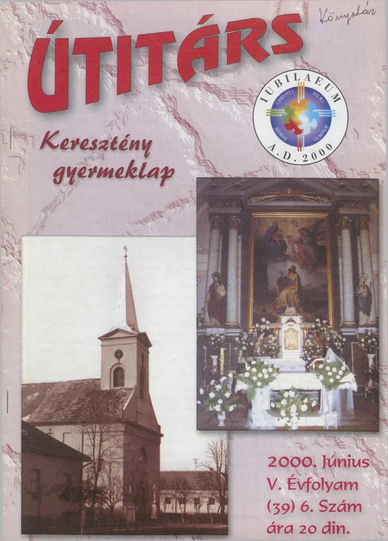 Útitárs, 5. évf. 2000. június. 6. sz.