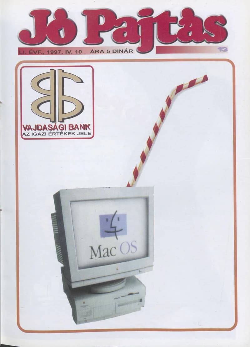 Jó Pajtás, 51. évf. 1997. április 10. 13. sz.