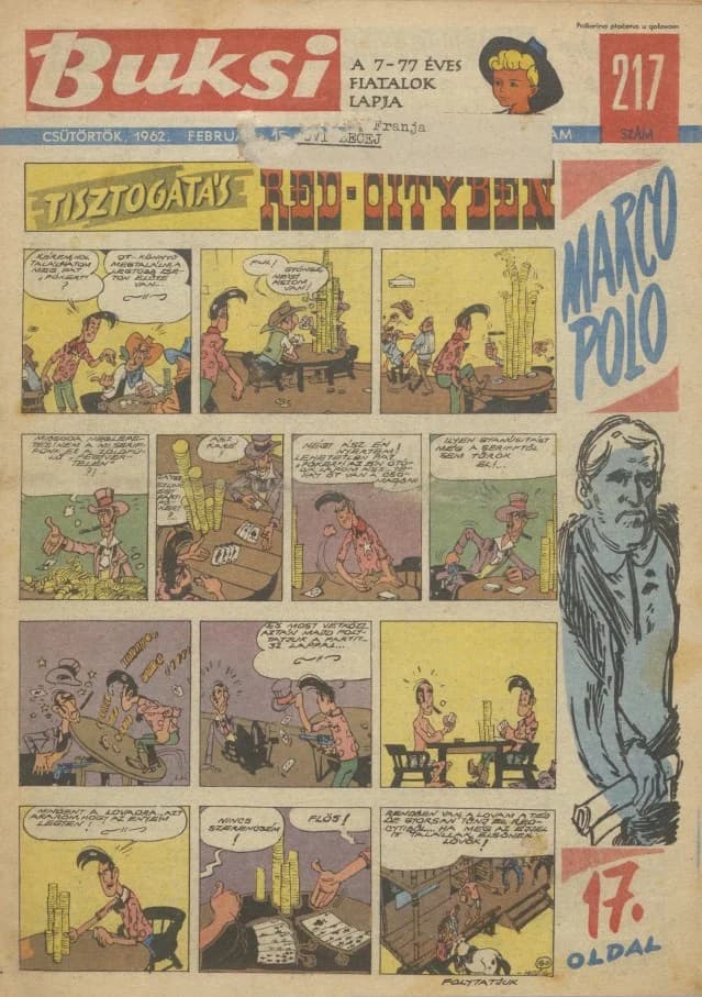 Buksi, 6. évf. 1962. február 15. 217. sz.