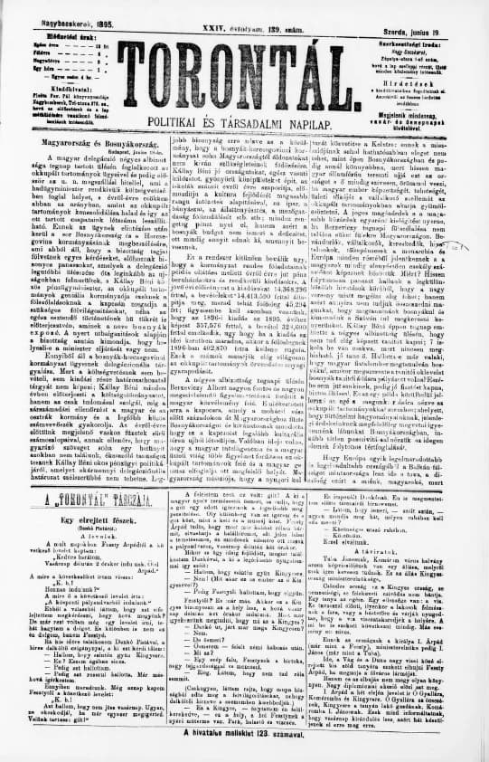 Torontál, 24. évf. 1895. június 19. 139. sz.