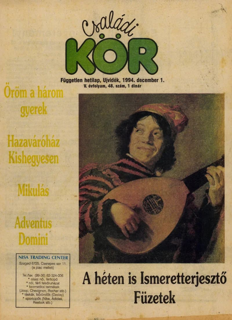 Családi Kör, 5. évf. 1994. december 1. 48. sz.