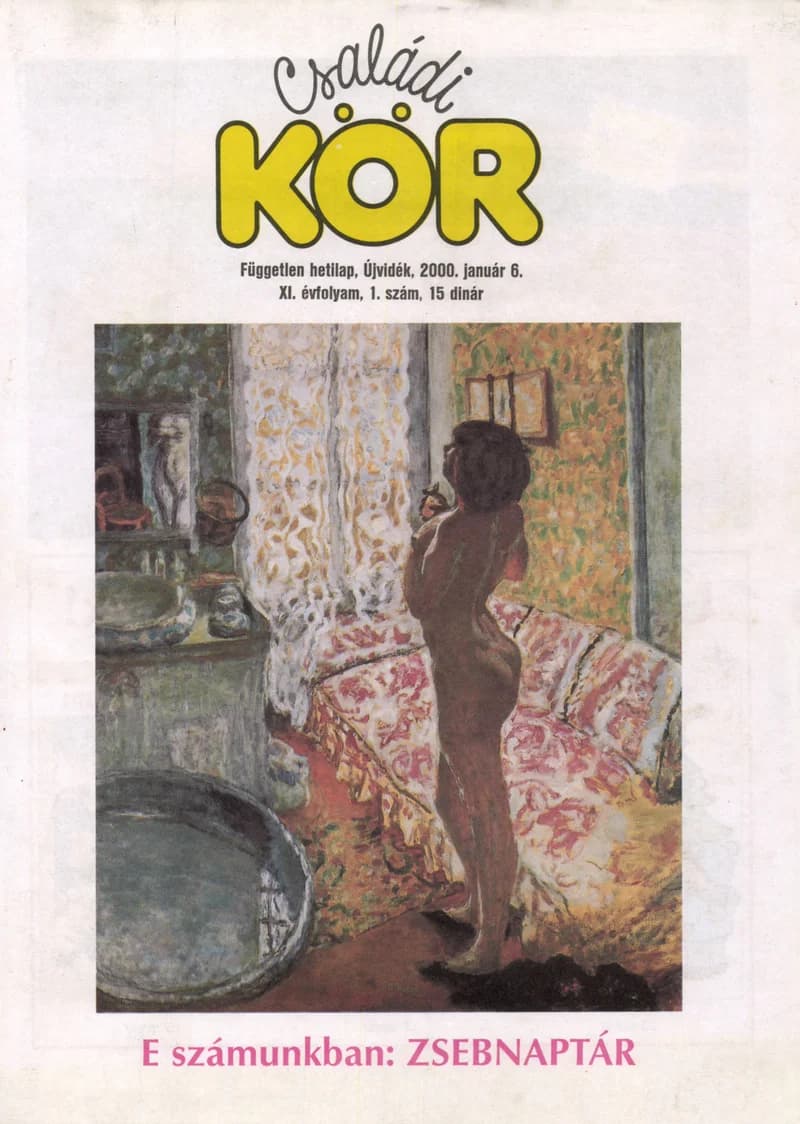 Családi Kör, 11. évf. 2000. január 6. 1. sz.