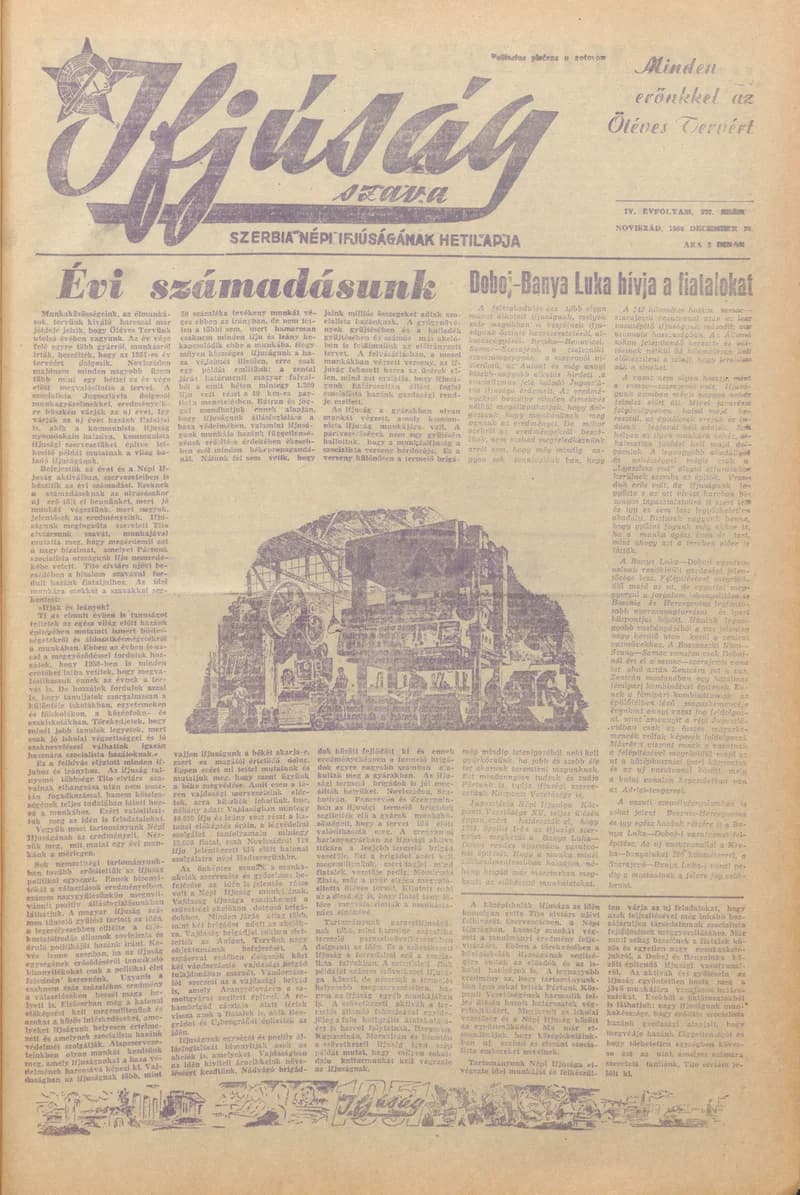 Ifjúság Szava, 6. évf. 1950. december 30. 277. sz.
