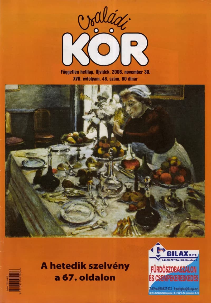 Családi Kör, 17. évf. 2006. november 30. 48. sz.