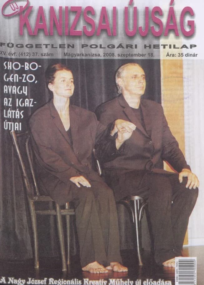 Új Kanizsai Újság, 15. évf. 2008. szeptember 18. 37. sz.