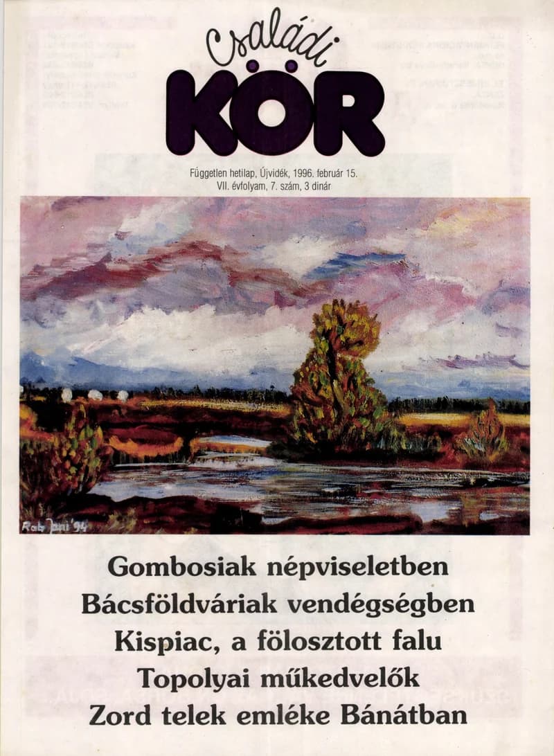 Családi Kör, 7. évf. 1996. február 15. 7. sz.
