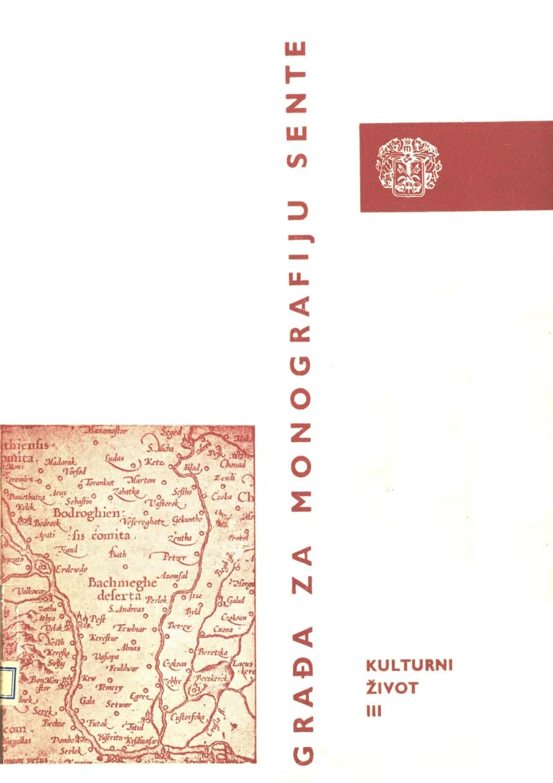 Istorijat pisanja monografije Sente