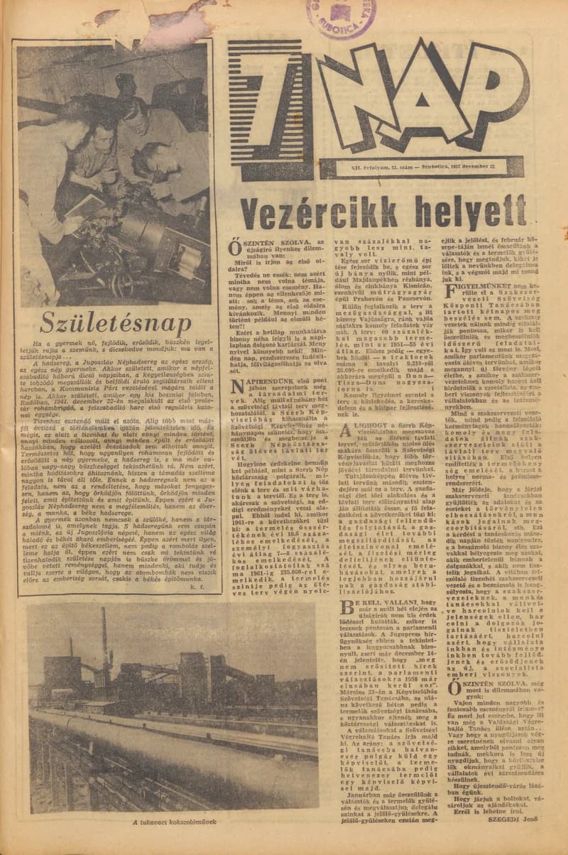 7 Nap, 12. évf. 1957. december 22. 52. sz.