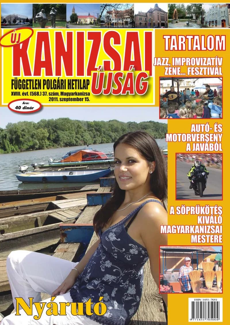 Új Kanizsai Újság, 18. évf. 2011. szeptember 15. 37. sz.