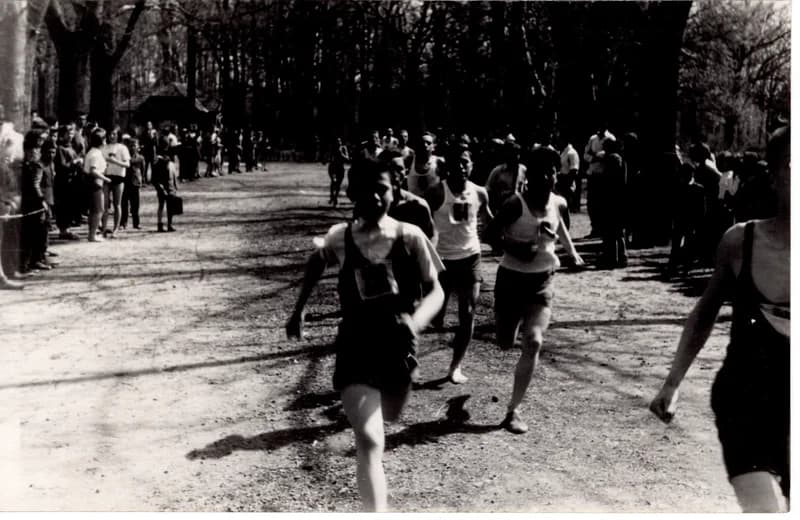 Iskolások mezei futóversenye a Népkertben