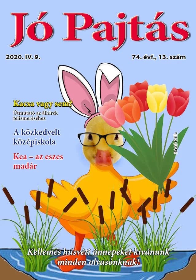 Jó Pajtás, 74. évf. 2020. április 9. 13. sz.