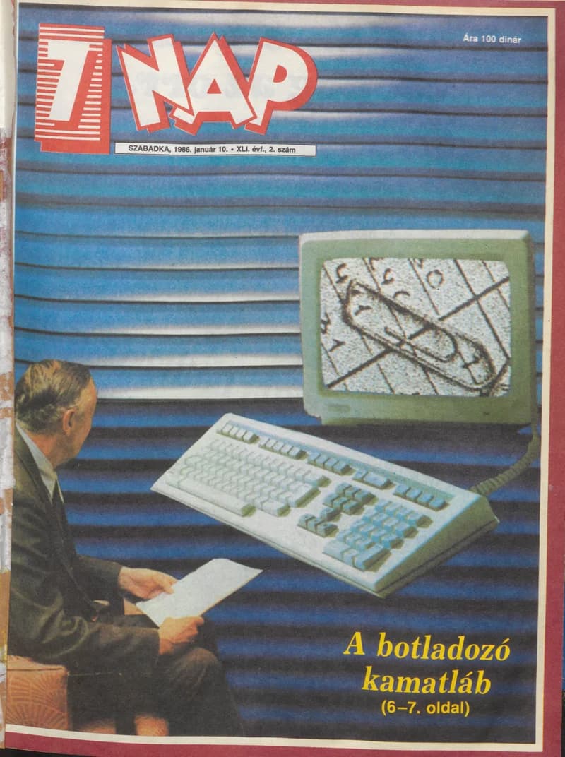 7 Nap, 41. évf. 1986. január 10. 2. sz. 1–68. oldal