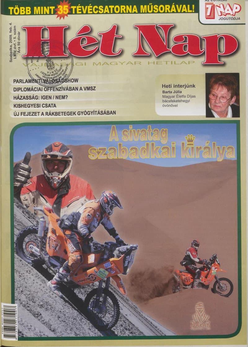 7 Nap, 64. évf. 2009. február 4. 5. sz.