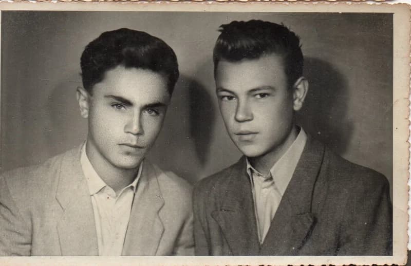 Bodor István és Sinkovits Boldizsár bérmálkozása