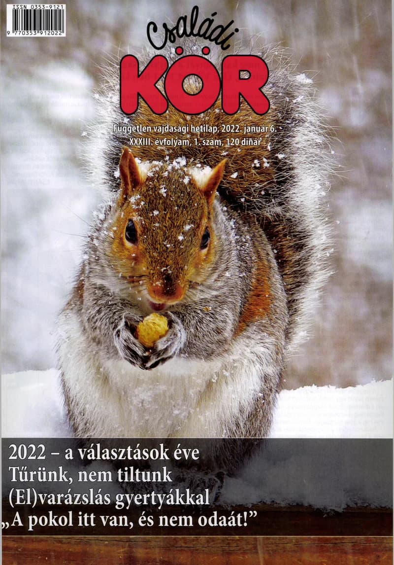 Családi Kör, 33. évf. 2022. január 6. 1. sz.