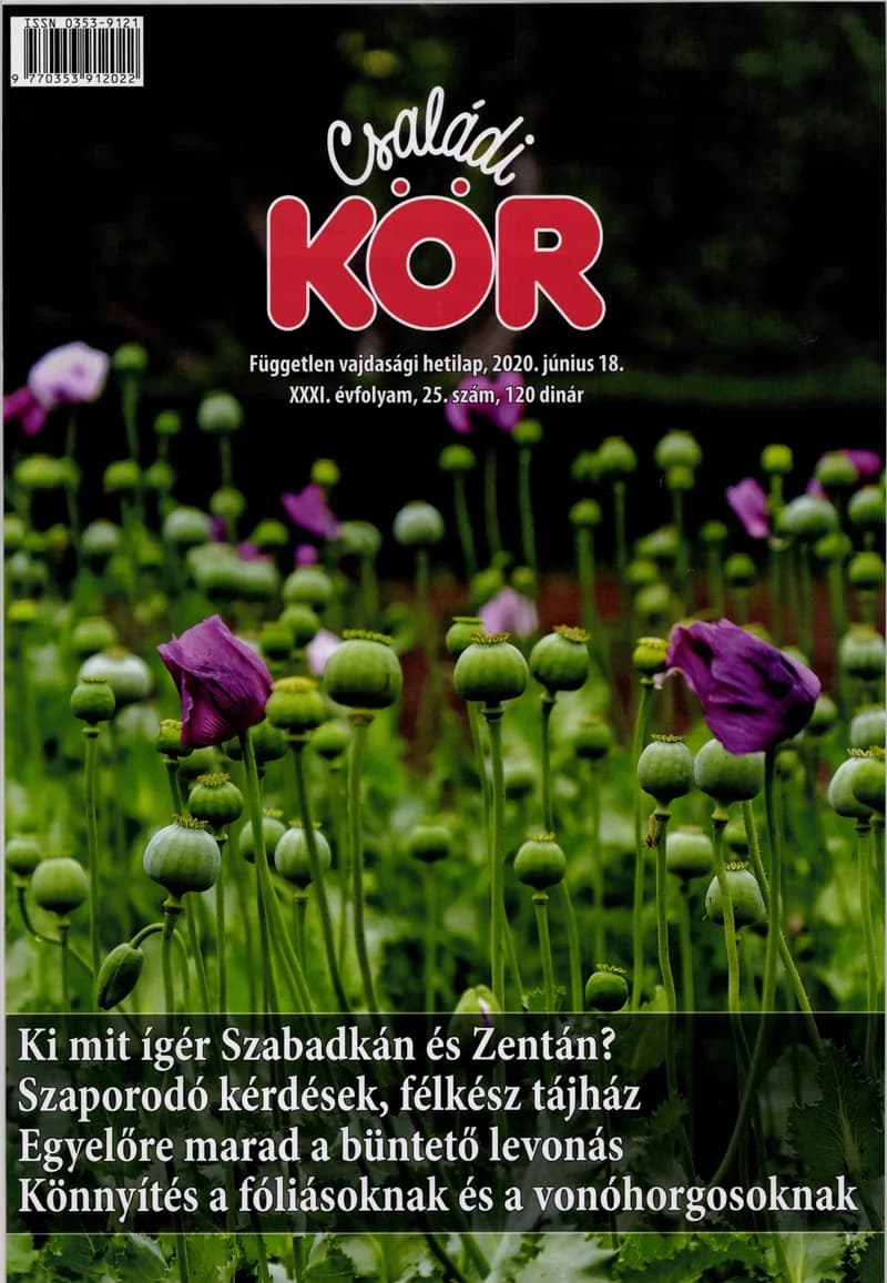 Családi Kör, 31. évf. 2020. június 18. 25. sz.