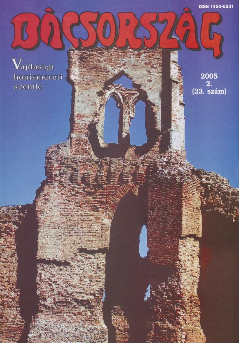 Bácsország, 11. évf. 2005. 2. sz.
