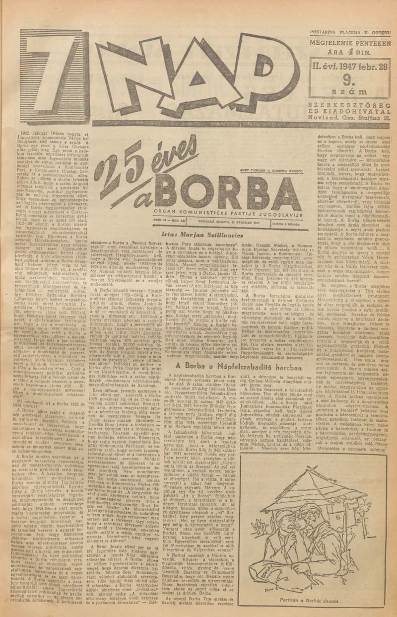 7 Nap, 2. évf. 1947. február 28. 9. sz. 1–10. oldal