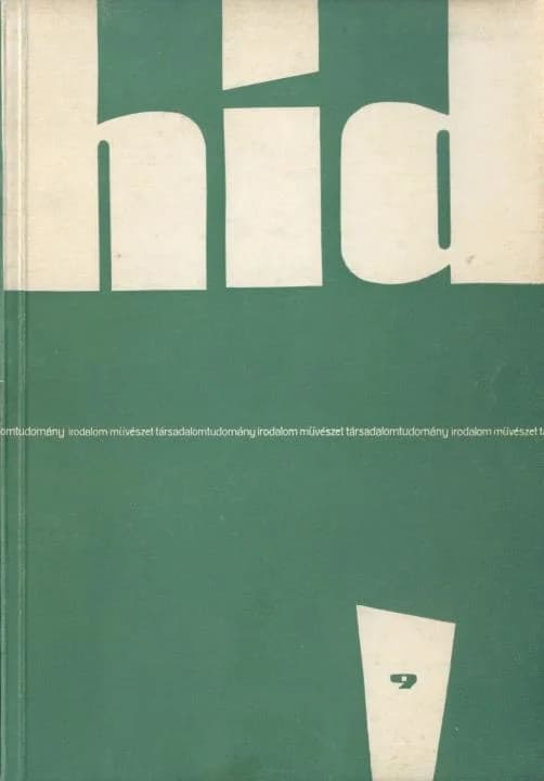 Híd, 23. évf. 1959. szeptember. 9. sz. 701–800. oldal
