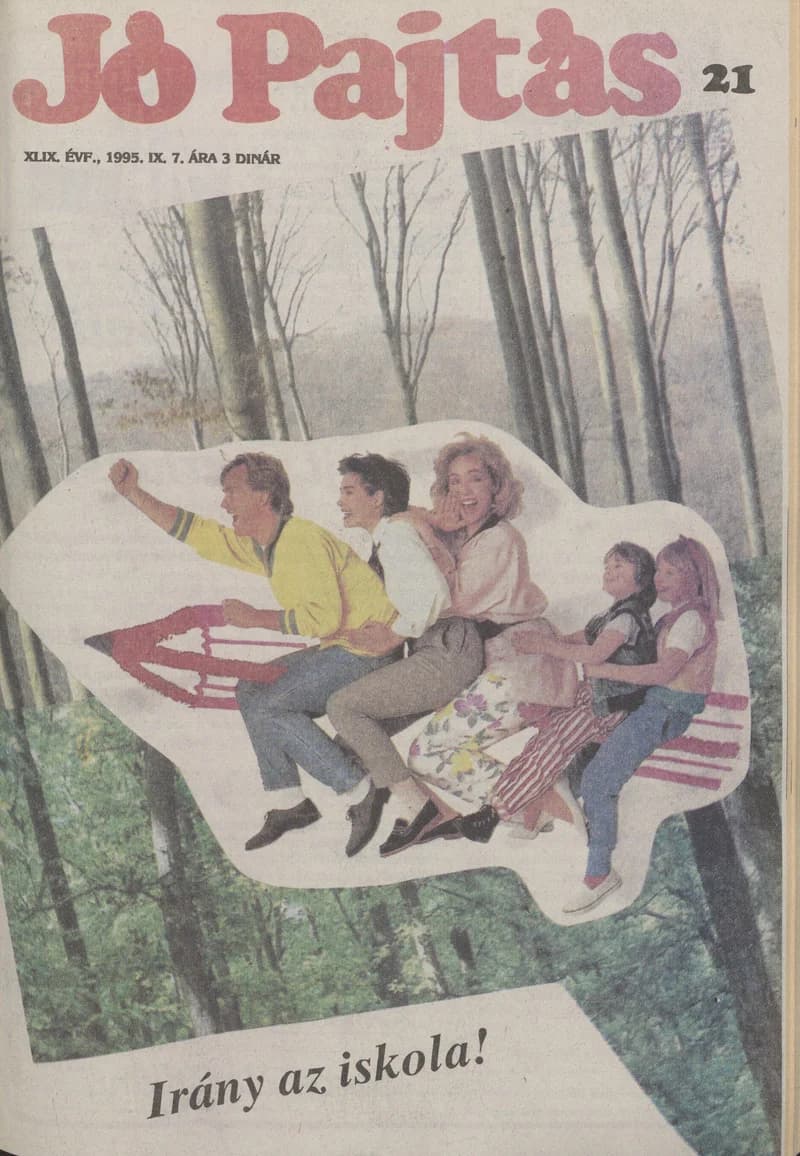 Jó Pajtás, 49. évf. 1995. szeptember 7. 21. sz.