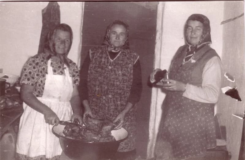 Disznóvágás Szarapkáéknál