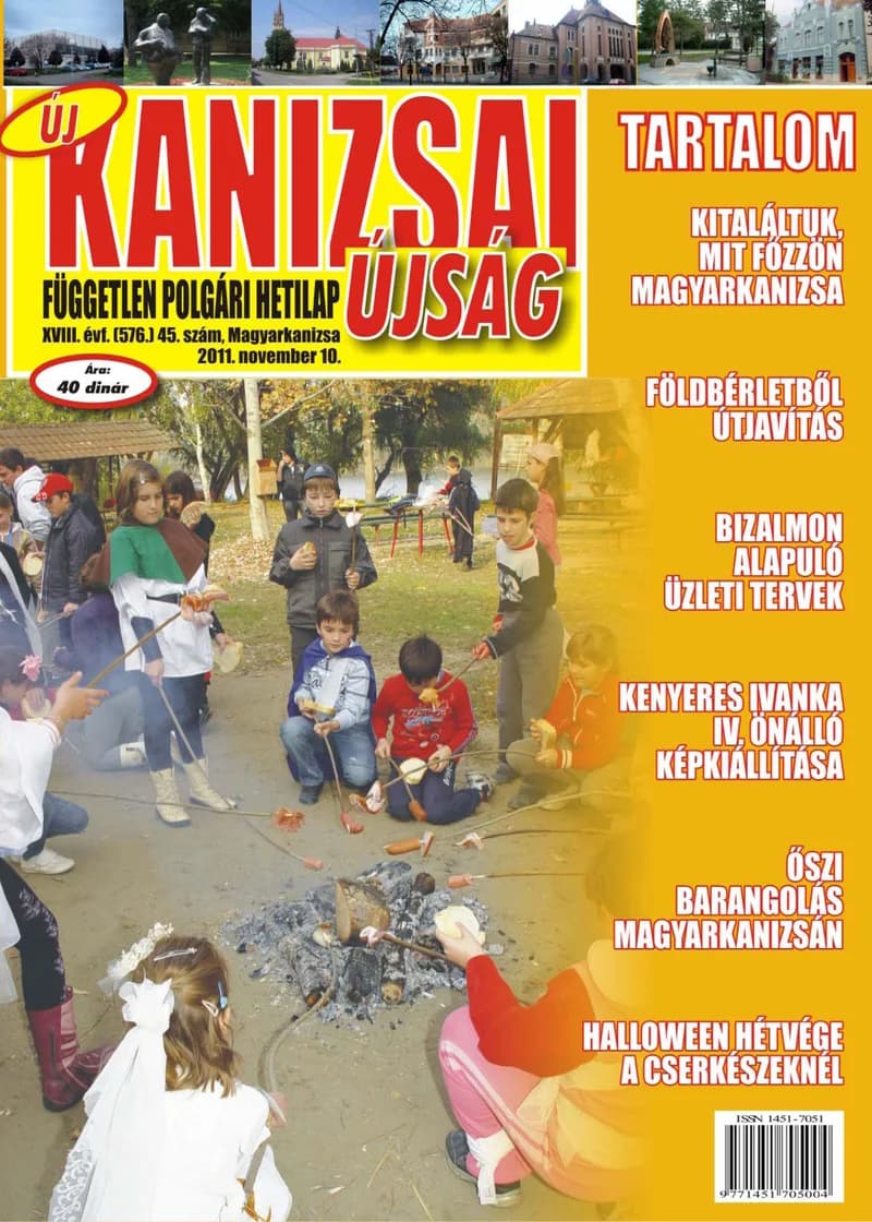 Új Kanizsai Újság, 18. évf. 2011. november 10. 45. sz.