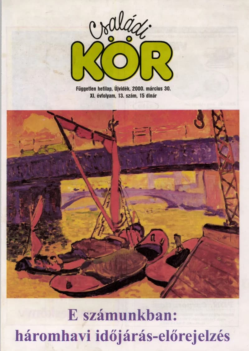 Családi Kör, 11. évf. 2000. március 30. 13. sz.