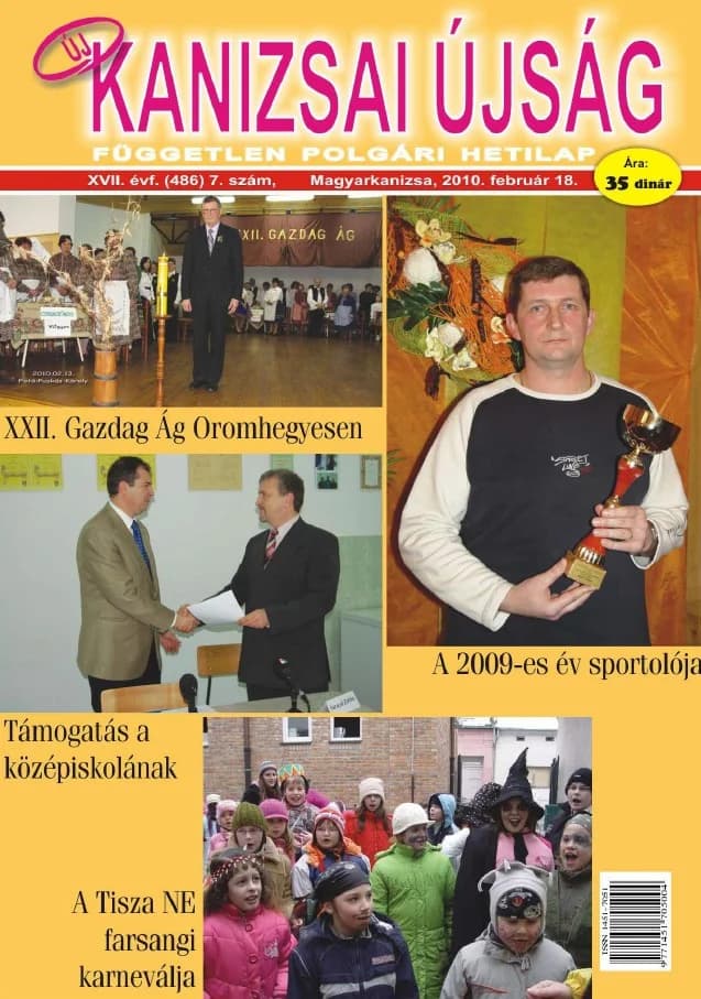 Új Kanizsai Újság, 17. évf. 2010. február 18. 7. sz.