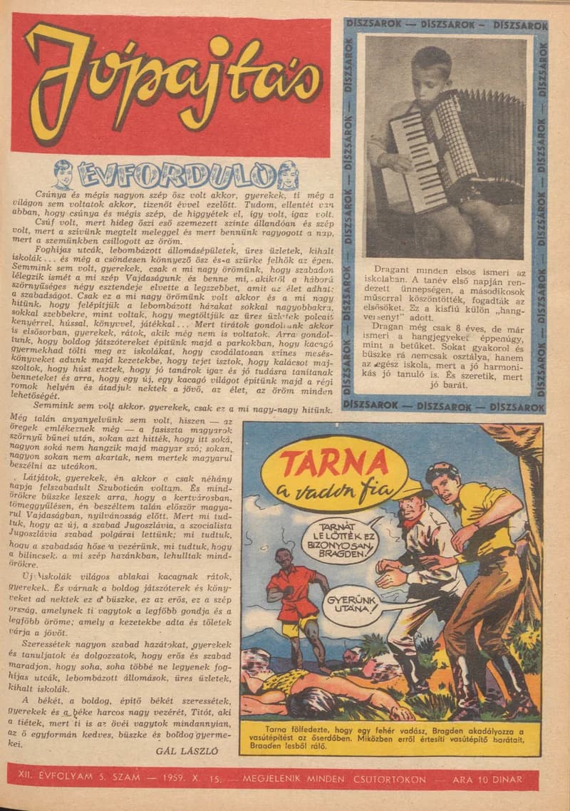 Jó Pajtás, 13. évf. 1959. október 15. 17. sz.