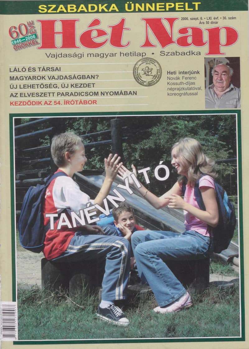 7 Nap, 61. évf. 2006. szeptember 6. 36. sz.