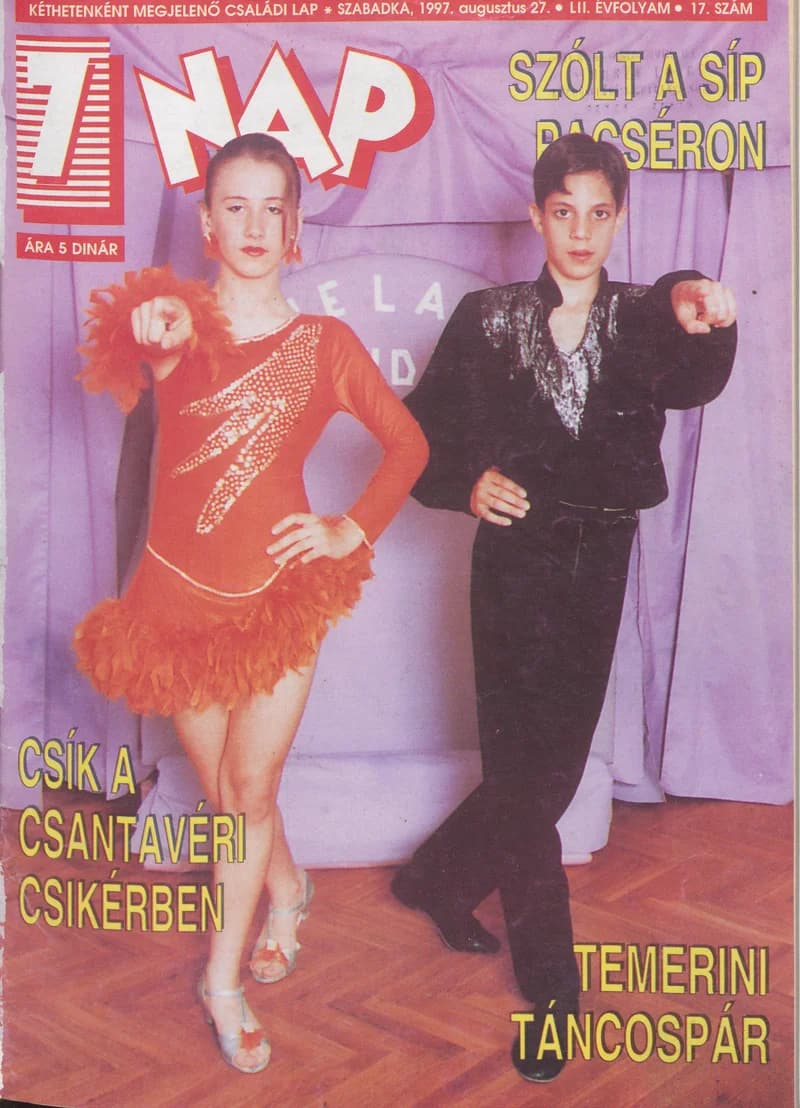 7 Nap, 52. évf. 1997. augusztus 27. 17. sz. 1–68. oldal