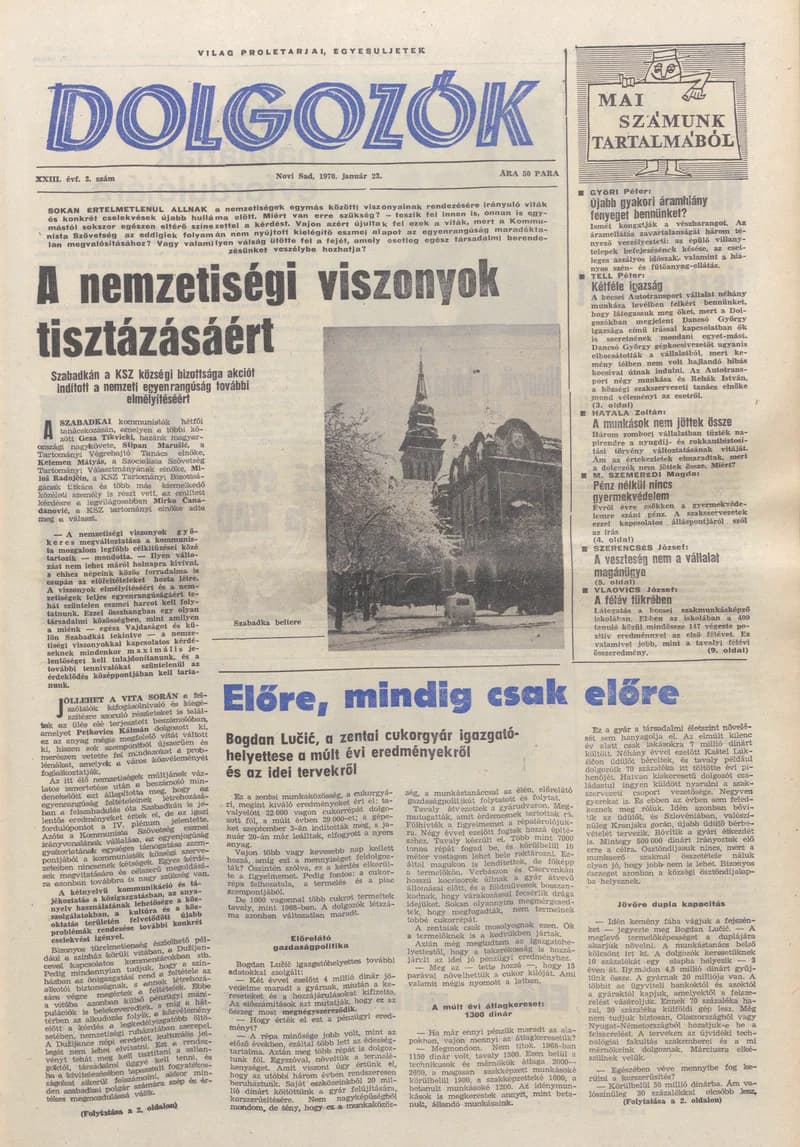 Dolgozók, 24. évf. 1970. január 23. 3. sz.