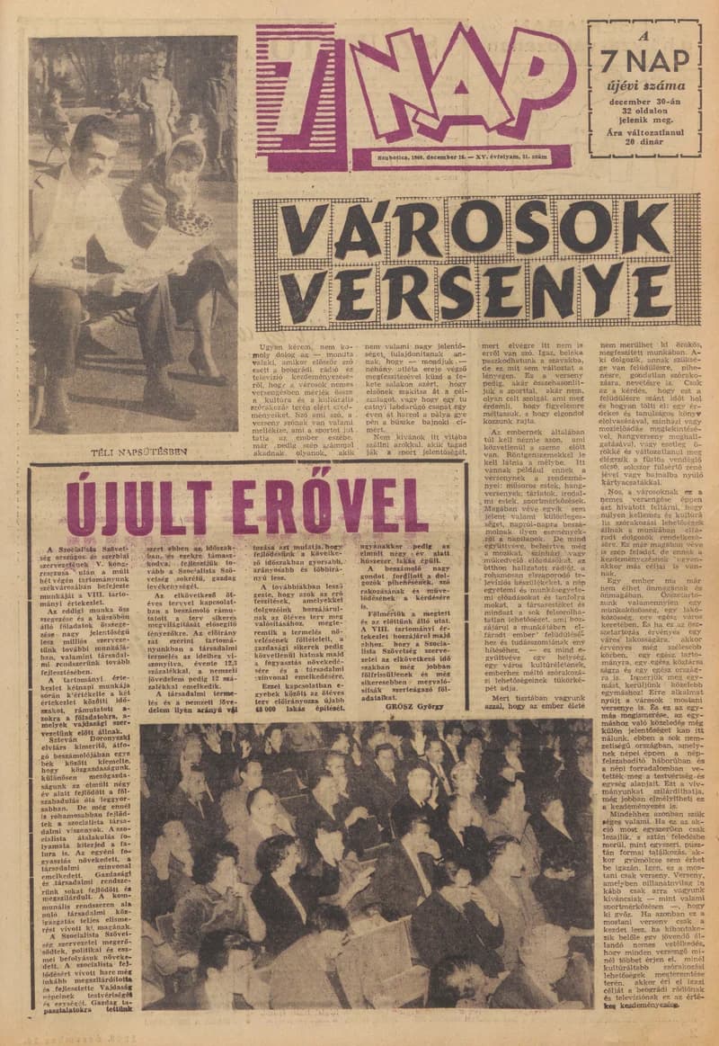 7 Nap, 15. évf. 1960. december 16. 51. sz.