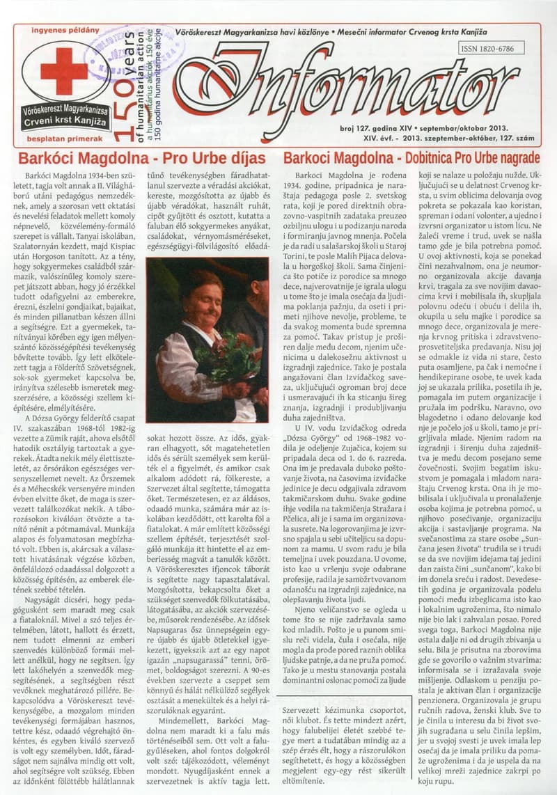 Informator, 14. évf. 2013. szeptember 1. – október 1. 127. sz.
