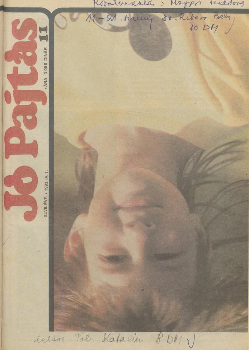Jó Pajtás, 47. évf. 1993. április 1. 11. sz.