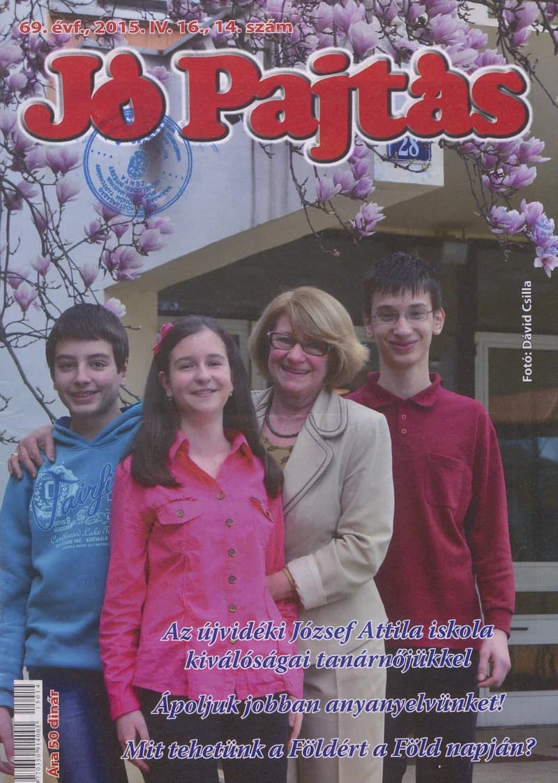 Jó Pajtás, 69. évf. 2015. április 16. 14. sz.