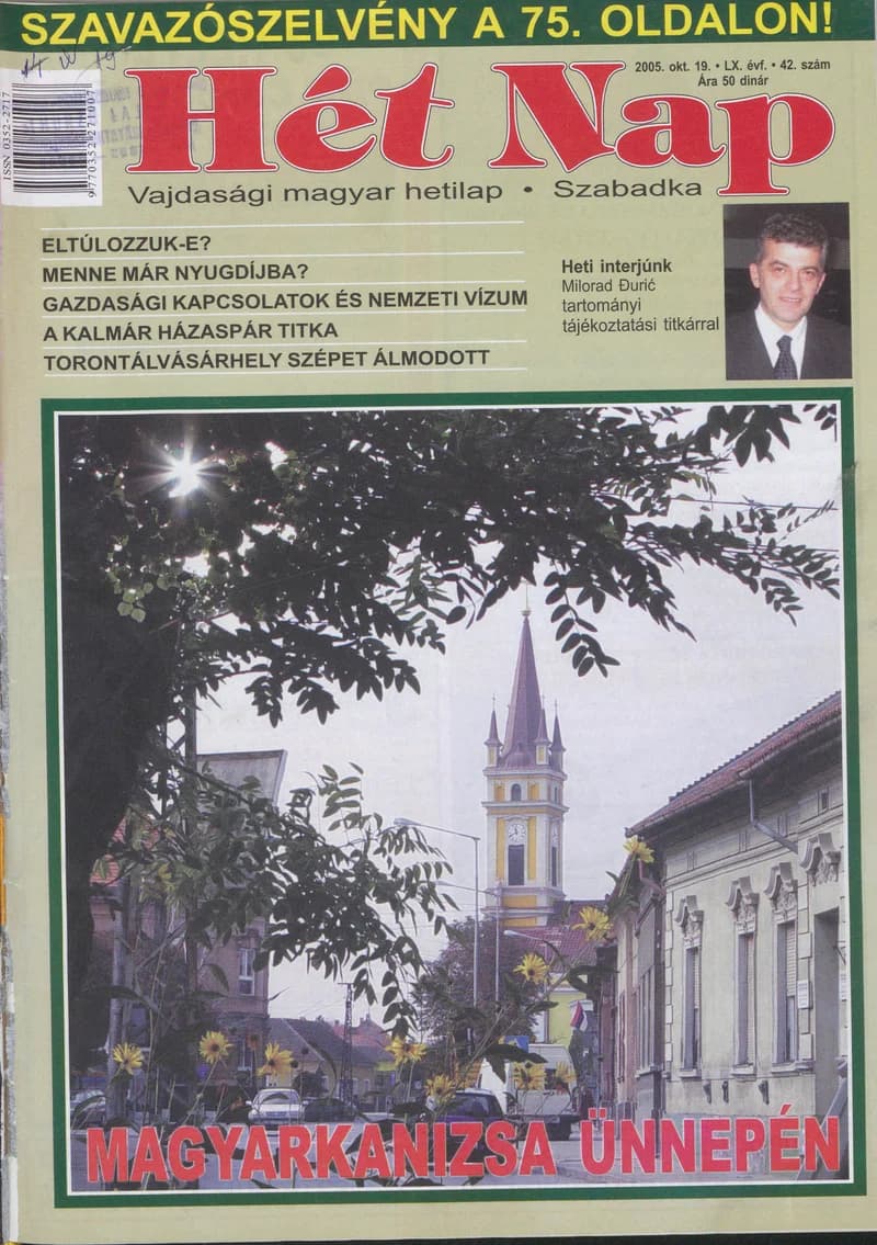 7 Nap, 60. évf. 2005. október 19. 42. sz.