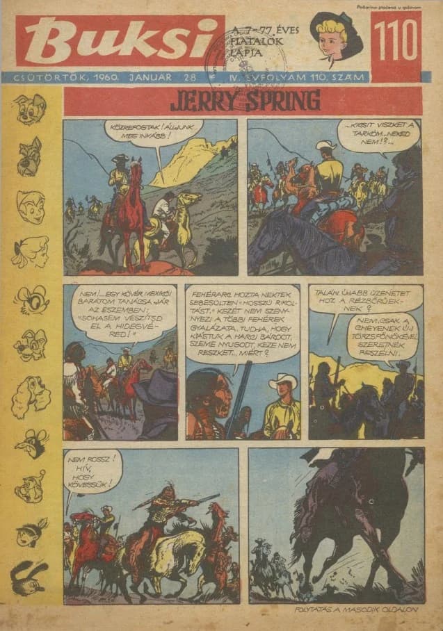 Buksi, 4. évf. 1960. január 28. 110. sz.