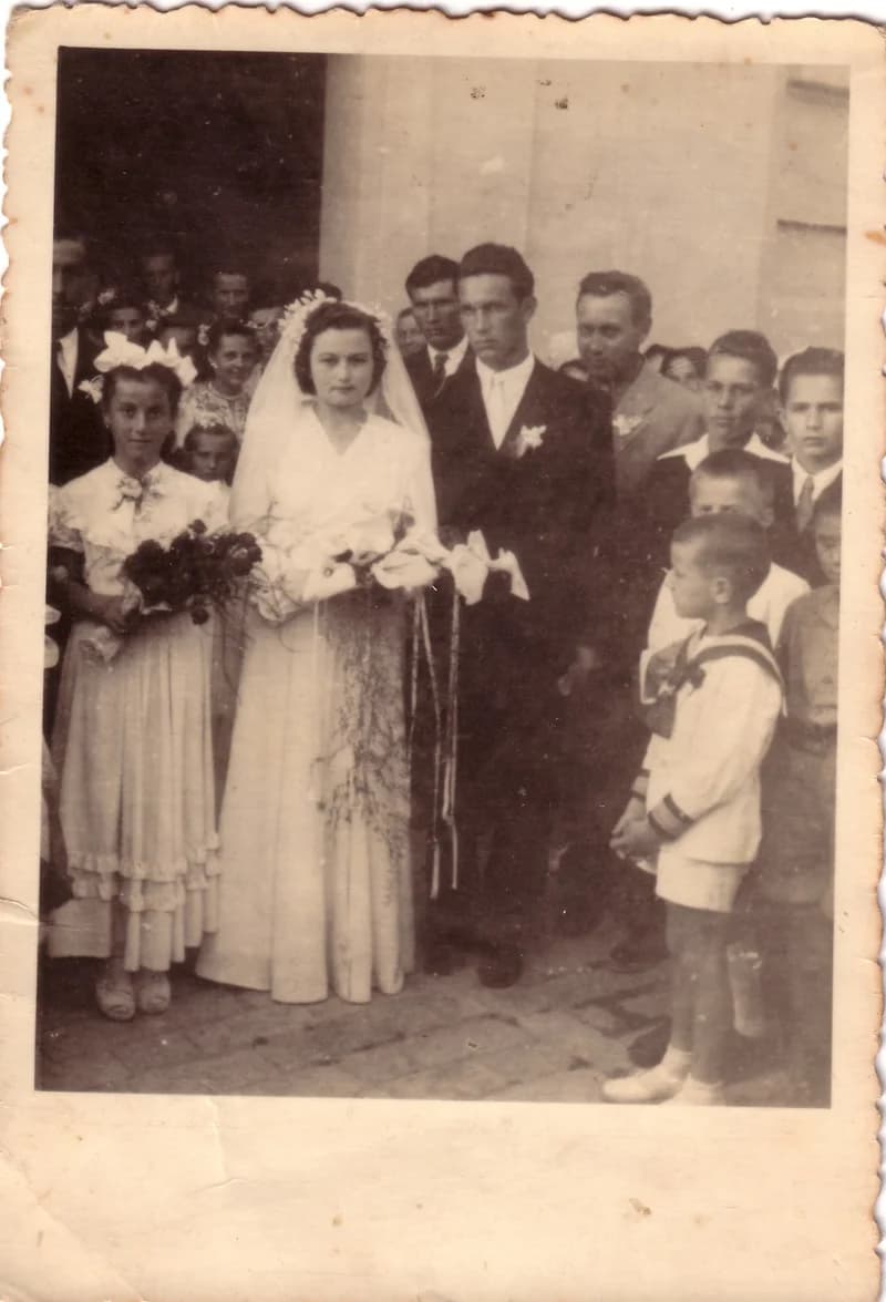 Böröcz János és Erzsébet esküvője