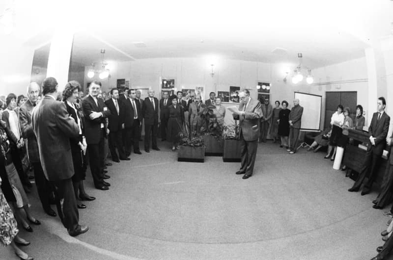 Az újvidéki színház épületének átadója