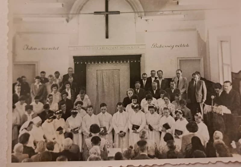 Pacséri látogatók a Pesterzsébeti Baptista Imaházban